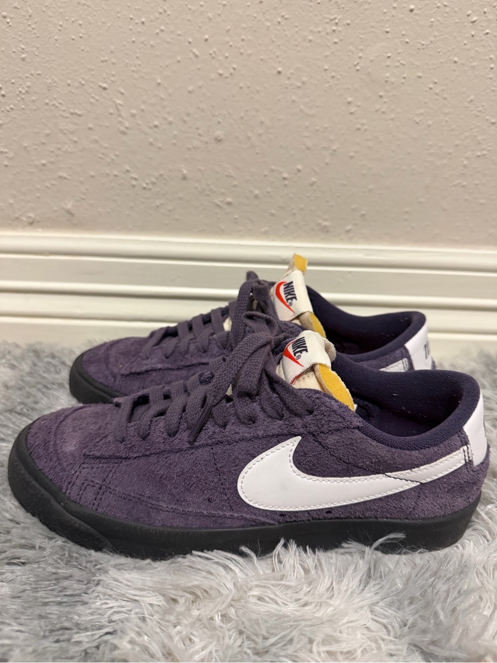 Size 7.5 - Nike Blazer '77 Low Purple Suede W